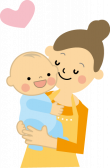 赤ちゃんとママ