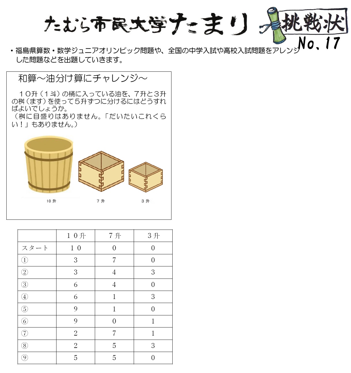 連載_算数数学問題（第１７回）（解答）