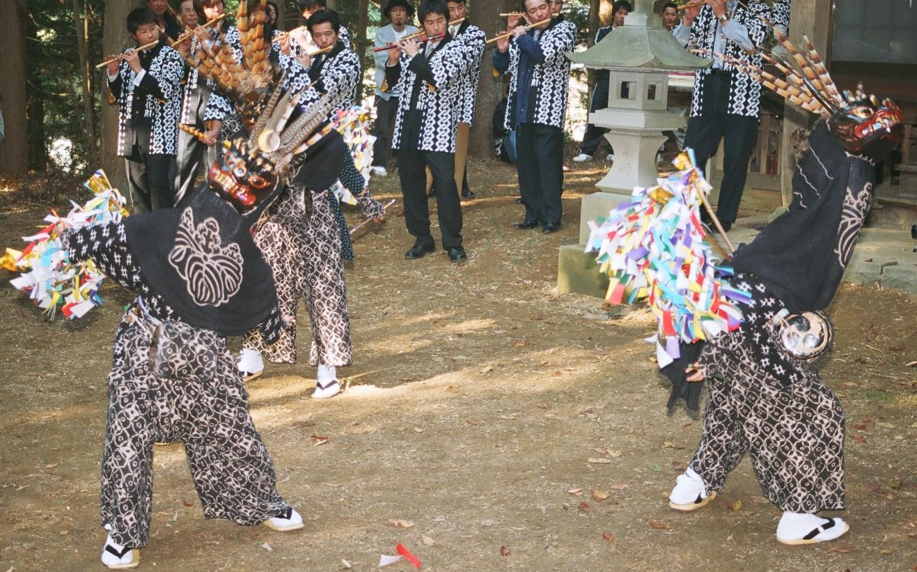 特（生涯学習課）田子屋の三匹獅子舞