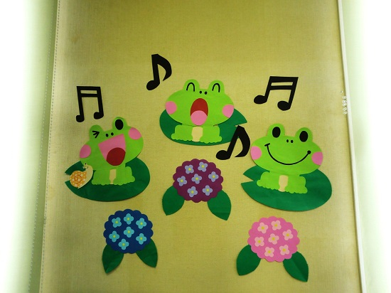 壁面飾り(6月)②