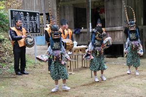 石森の三匹獅子舞